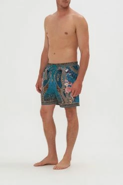 ELASTIC WAIST BOARDSHORT TIGER PANTS 9 ELASTIC WAIST BOARDSHORT TIGER PANTS -clothing shop CAMILLA 00022624 ELASTIC WAIST BOARDSHORT TIGER PANTS 2