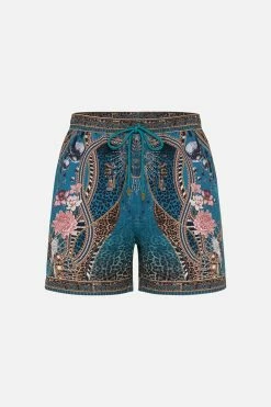 ELASTIC WAIST BOARDSHORT TIGER PANTS 8 ELASTIC WAIST BOARDSHORT TIGER PANTS -clothing shop CAMILLA 00022624 ELASTIC WAIST BOARDSHORT TIGER PANTS GHOST 1