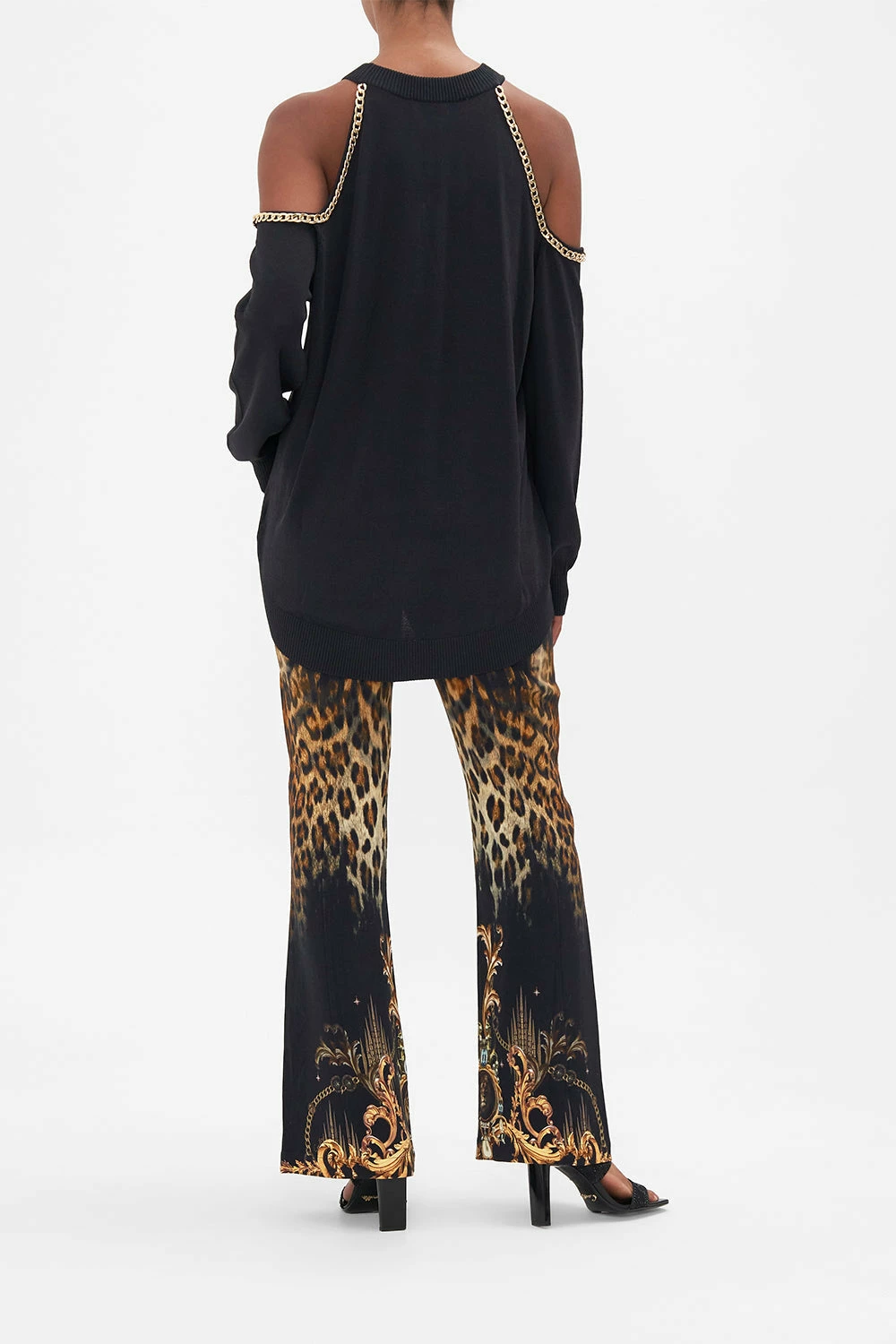 RELAXED COLD SHOULDER JUMPER TETHER ME NOT 3 RELAXED COLD SHOULDER JUMPER TETHER ME NOT - Image 3