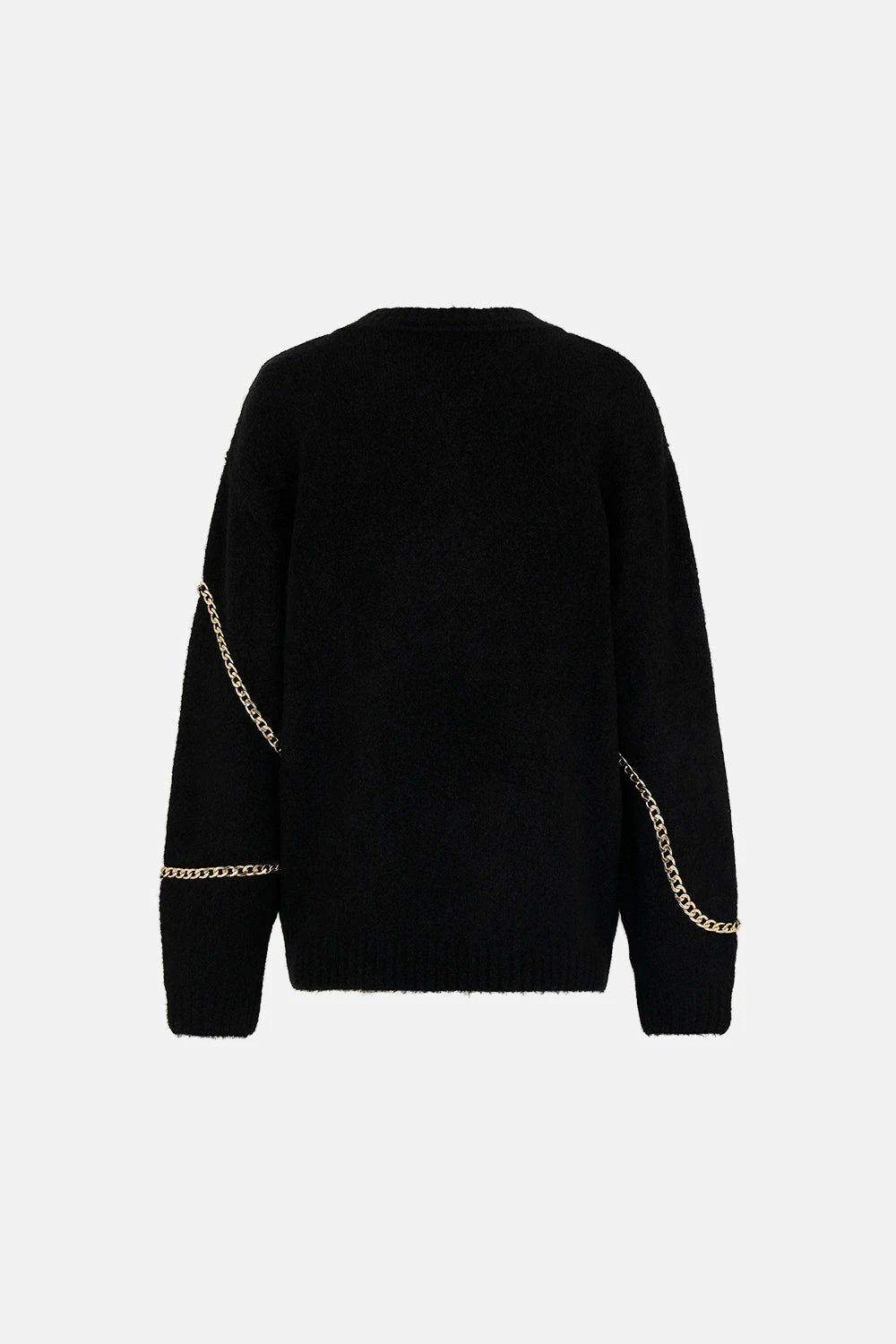 CREW NECK FULL SLEEVE JUMPER WITH CHAINS TETHER ME NOT - Image 8