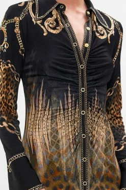 JERSEY MIDI SHIRT DRESS JUNGLE DREAMING 10 JERSEY MIDI SHIRT DRESS JUNGLE DREAMING -clothing shop CAMILLA 00022707 JERSEY MIDI SHIRT DRESS JUNGLE DREAMING 5 018fd85c b2f2 4db7 846b 0593c4c7a889