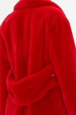 LONG TEDDY COAT KISS AND TELL -clothing shop CAMILLA 00022717 LONG TEDDY COAT KISS AND TELL 5