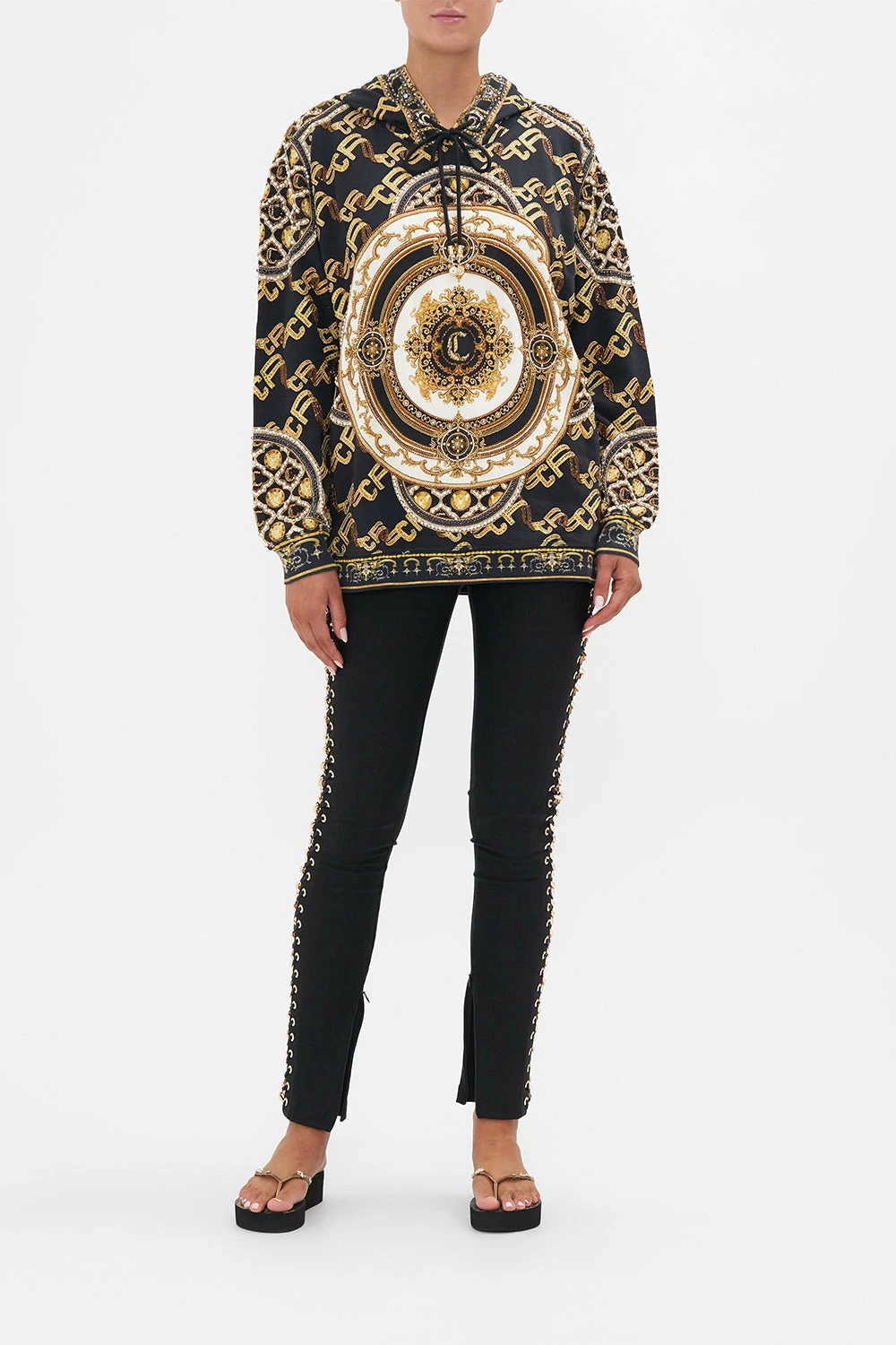 HOODY WITH POCKETS TETHER ME NOT 1 HOODY WITH POCKETS TETHER ME NOT