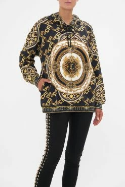 HOODY WITH POCKETS TETHER ME NOT 11 HOODY WITH POCKETS TETHER ME NOT -clothing shop CAMILLA 00022745 HOODY WITH POCKETS TETHER ME NOT 4