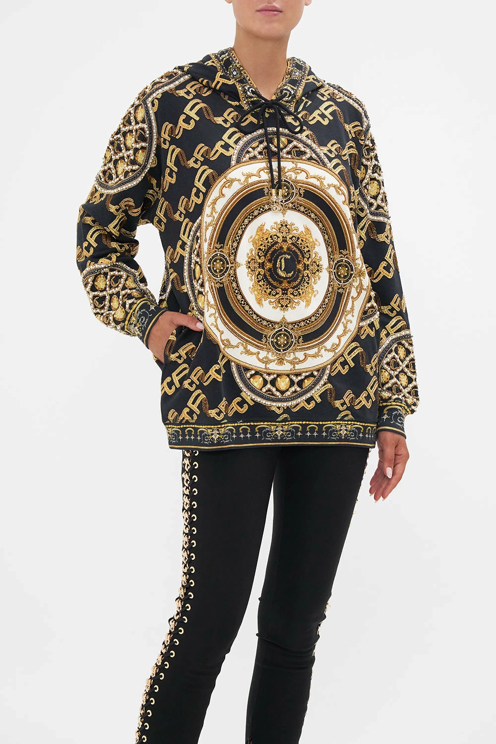 HOODY WITH POCKETS TETHER ME NOT 5 HOODY WITH POCKETS TETHER ME NOT - Image 5