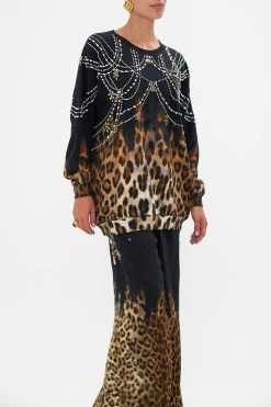 OVERSIZED SWEATER JUNGLE DREAMING -clothing shop CAMILLA 00022758 JUNGLE DREAMING OVERSIZED SWEATER 4