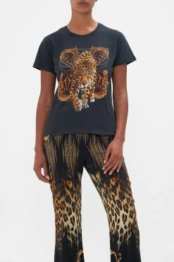 EASY TEE - BLACK JUNGLE DREAMING 10 EASY TEE - BLACK JUNGLE DREAMING -clothing shop CAMILLA 00022769 EASY TEE BLACK JUNGLE DREAMING 4