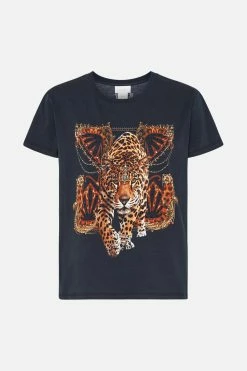 EASY TEE - BLACK JUNGLE DREAMING 8 EASY TEE - BLACK JUNGLE DREAMING -clothing shop CAMILLA 00022769 EASY TEE BLACK JUNGLE DREAMING GHOST