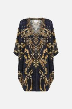 BAT SLEEVE DRESS MOONLIGHT MELODIES -clothing shop CAMILLA 00022867 BAT SLEEVE DRESS MOONLIGHT MELODIES GHOST 1