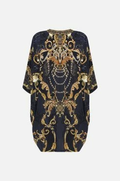 BAT SLEEVE DRESS MOONLIGHT MELODIES -clothing shop CAMILLA 00022867 BAT SLEEVE DRESS MOONLIGHT MELODIES GHOST 2