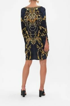 BAT SLEEVE DRESS MOONLIGHT MELODIES -clothing shop CAMILLA 00022867 MOONLIGHT MELODIES BAT SLEEVE DRESS 3