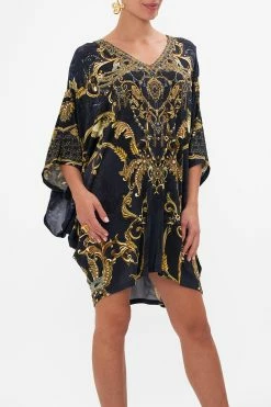 BAT SLEEVE DRESS MOONLIGHT MELODIES -clothing shop CAMILLA 00022867 MOONLIGHT MELODIES BAT SLEEVE DRESS 4