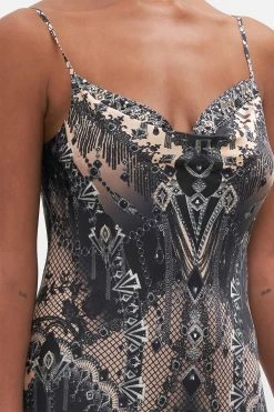 LONG BIAS SLIP CURTAIN CALL CHAOS 11 LONG BIAS SLIP CURTAIN CALL CHAOS -clothing shop CAMILLA 00022868 LONG BIAS SLIP CURTAIN CALL CHAOS 5