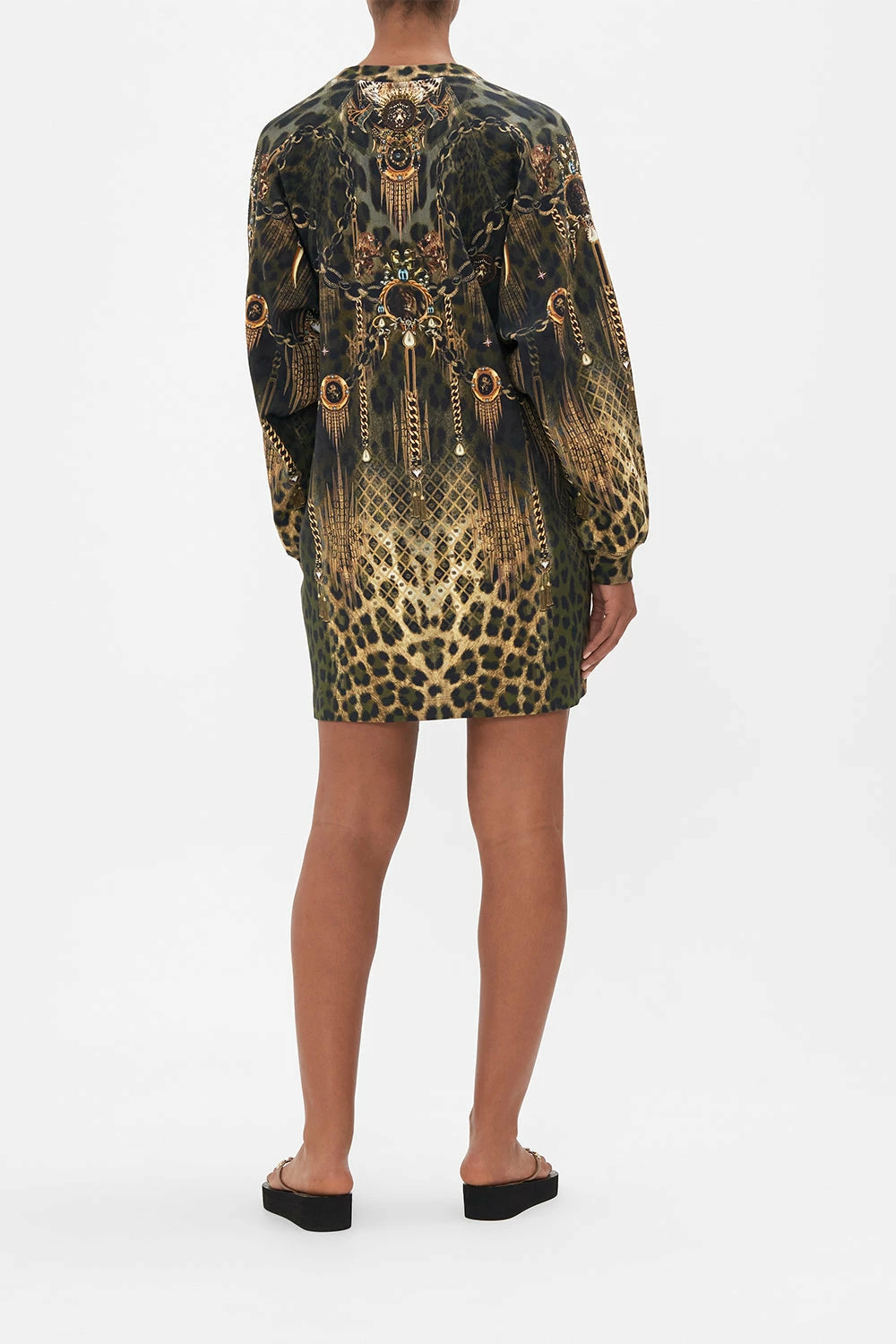 HENLEY MINI DRESS LIONS MANE 2 HENLEY MINI DRESS LIONS MANE - Image 2