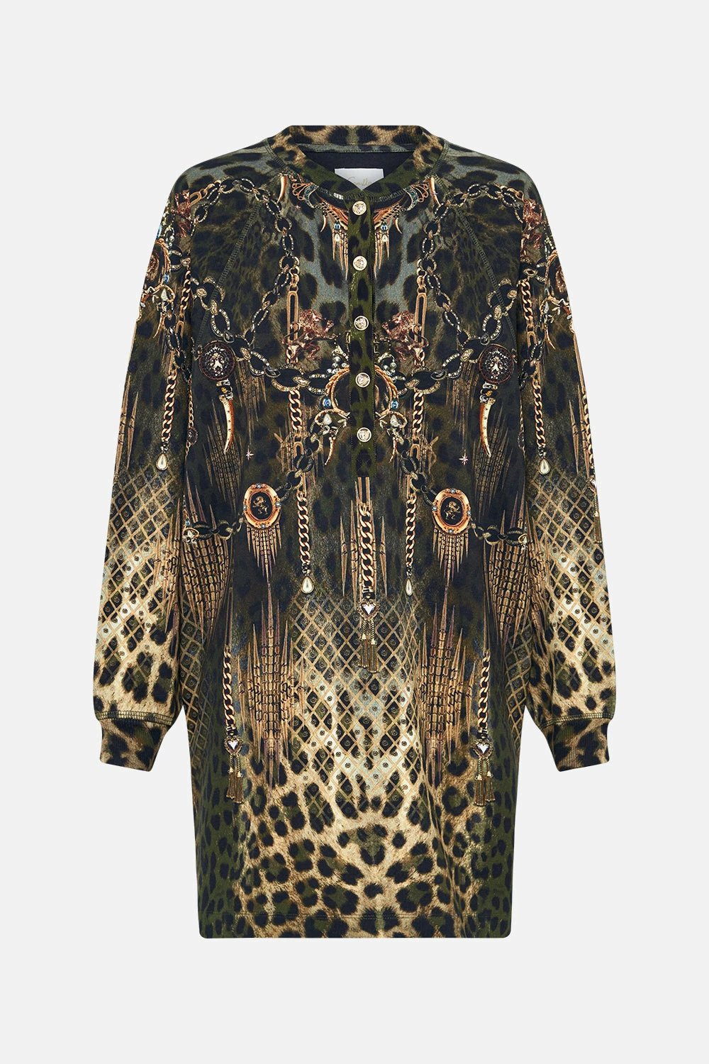 HENLEY MINI DRESS LIONS MANE 3 HENLEY MINI DRESS LIONS MANE - Image 3