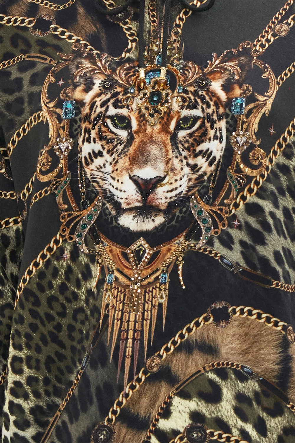 HOODY WITH POCKETS LIONS MANE 6 HOODY WITH POCKETS LIONS MANE - Image 6