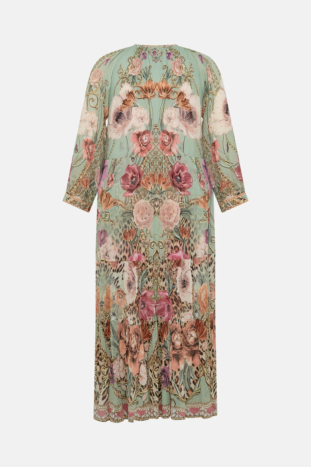 LONG GATHERED PANEL DRESS GROW AND GLOW 12 LONG GATHERED PANEL DRESS GROW AND GLOW - Image 12