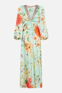 U-RING CUT OUT DRESS TALK THE WALK -clothing shop CAMILLA 00022940 U RING CUT OUT DRESS TALK THE WALK GHOST