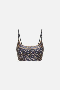 ACTIVE CROP SONG OF THE JUNGLE -clothing shop CAMILLA 00022962 ACTIVE CROP SONG OF THE JUNGLE GHOST