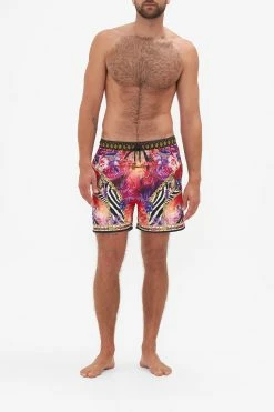 ELASTIC WAIST BOARDSHORT WILD LOVING