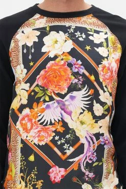 CONTRAST PANEL CREW NECK SWEATER SECRET HISTORY -clothing shop CAMILLA 00023166 CONTRAST PANEL CREW NECK SWEATER SECRET HISTORY 5