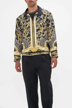 CROPPED ZIP THROUGH JACKET TETHER ME NOT -clothing shop CAMILLA 00023208 CROPPEDZIPTHROUGHJACKET TETHERMENOT 4