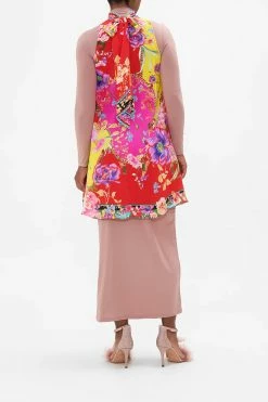 BACK NECK TIE SHORT DRESS THE BEETLES -clothing shop CAMILLA 00023277 BACK NECK TIE SHORT DRESS THE BEETLES 2 c376a05c b578 4779 bec0 19c06b1b8856