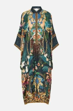 BATWING KAFTAN FEARLESS FELIS -clothing shop CAMILLA 00023290 BATWING KAFTAN FEARLESS FELIS GHOST 1