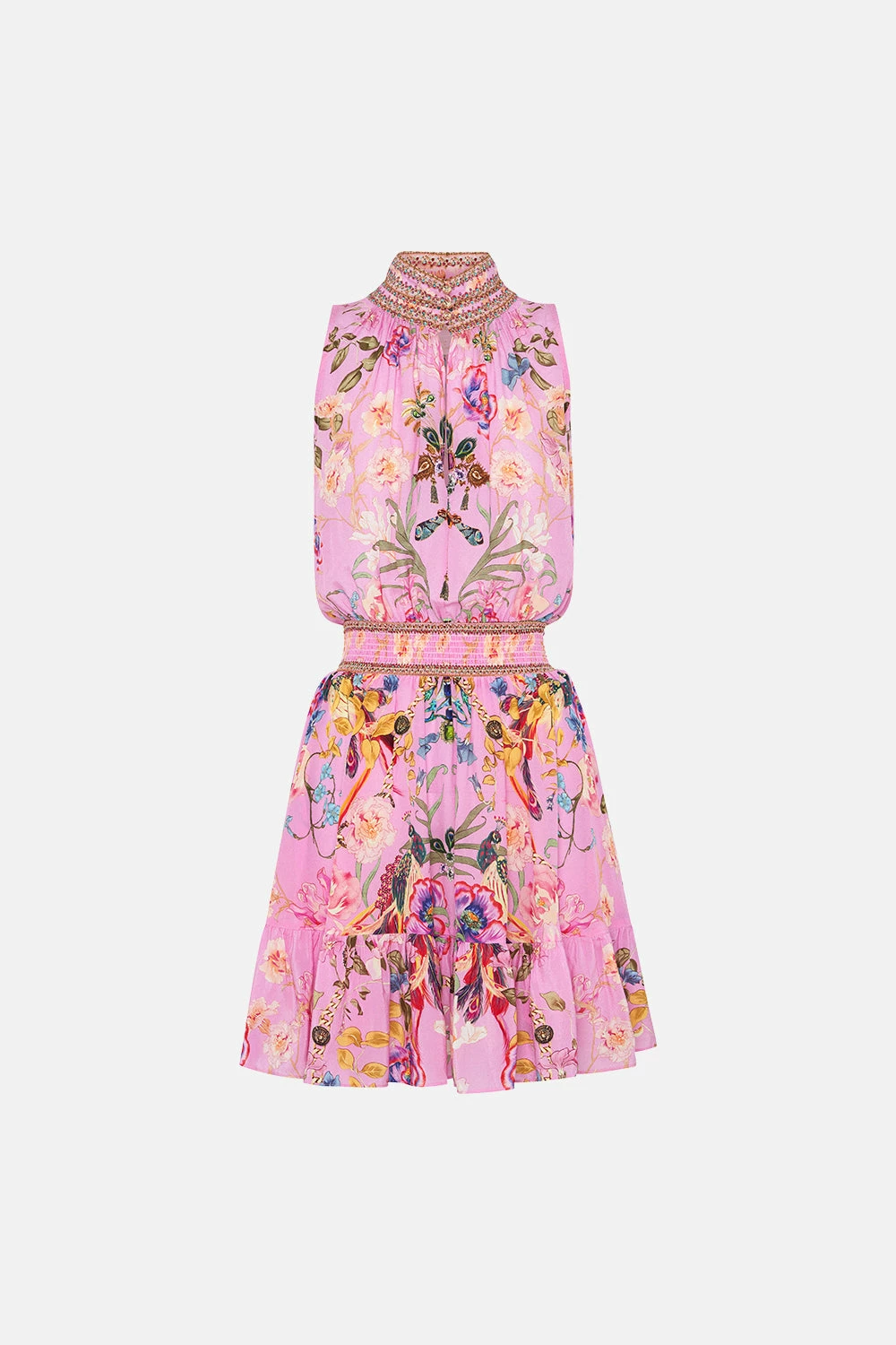 HIGH NECK SLEEVELESS MINI DRESS LOOK AT ME - Image 3