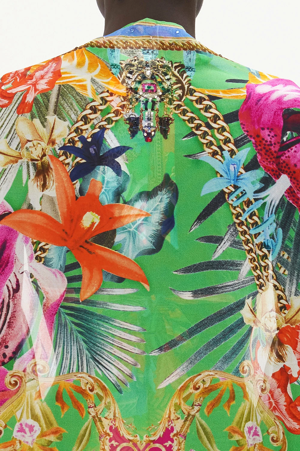 SILK SHRUG CURIOUS AND CURIOUSER 6 SILK SHRUG CURIOUS AND CURIOUSER - Image 6