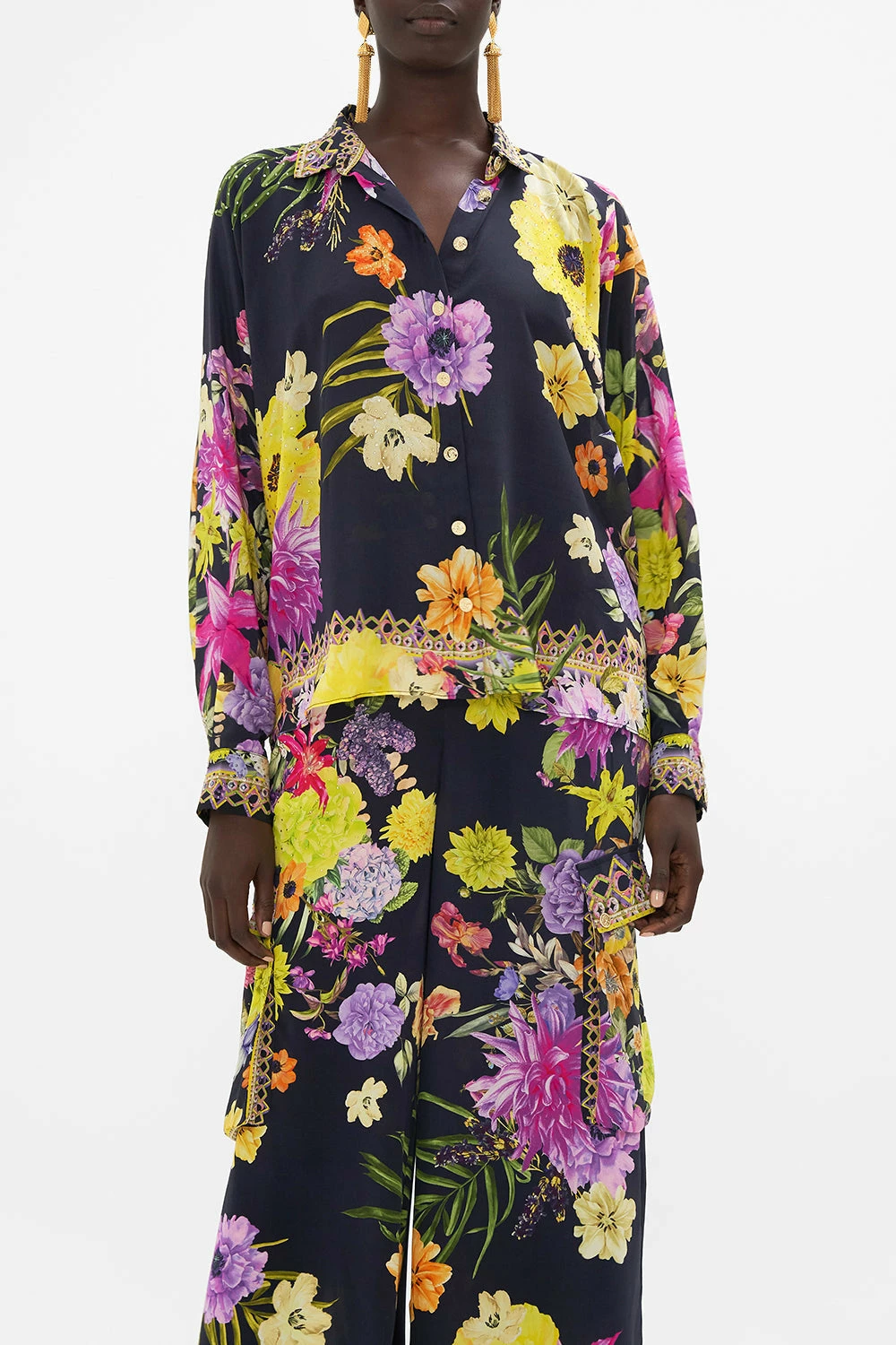 CURVED HEM SHIRT PEACE BE WITH YOU 5 CURVED HEM SHIRT PEACE BE WITH YOU - Image 5