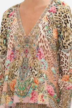 SHIRRED CUFF BLOUSE QUEEN ATLANTIS -clothing shop CAMILLA 00023383 SHIRRED CUFF BLOUSE QUEEN ATLANTIS 5