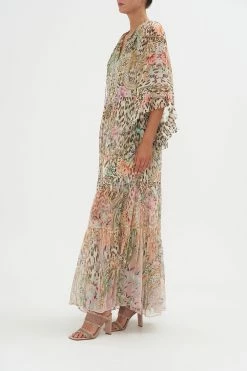 WIDE SLEEVE GATHERED DRESS QUEEN ATLANTIS -clothing shop CAMILLA 00023385 WIDE SLEEVE GATHERED DRESS QUEEN ATLANTIS 2