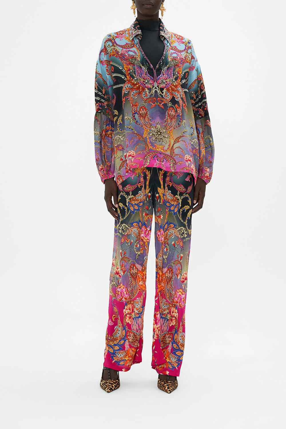 VINTAGE COLLAR BLOUSE WHAT LIES BENEATH - Image 7