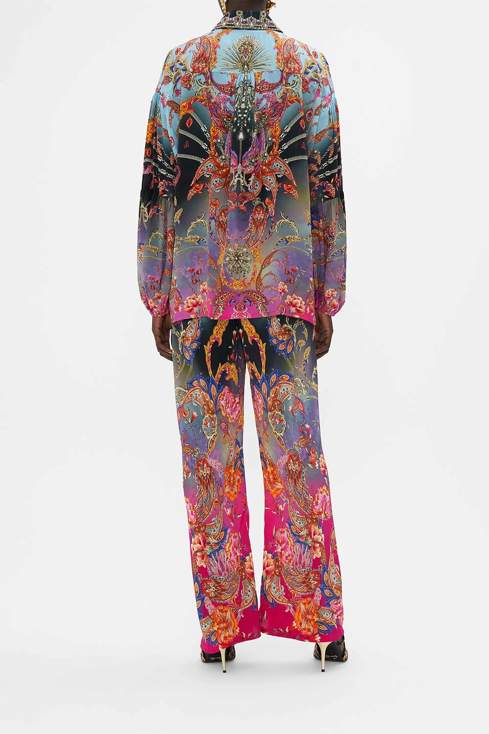 VINTAGE COLLAR BLOUSE WHAT LIES BENEATH - Image 4