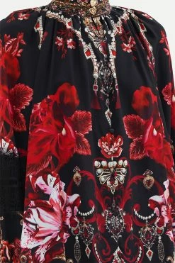 RAGLAN BUTTON UP SHIRT SISTERHOOD OF THE ROSE 11 RAGLAN BUTTON UP SHIRT SISTERHOOD OF THE ROSE -clothing shop CAMILLA 00023405 RAGLAN BUTTON UP SHIRT SISTERHOOD OF THE ROSE 5