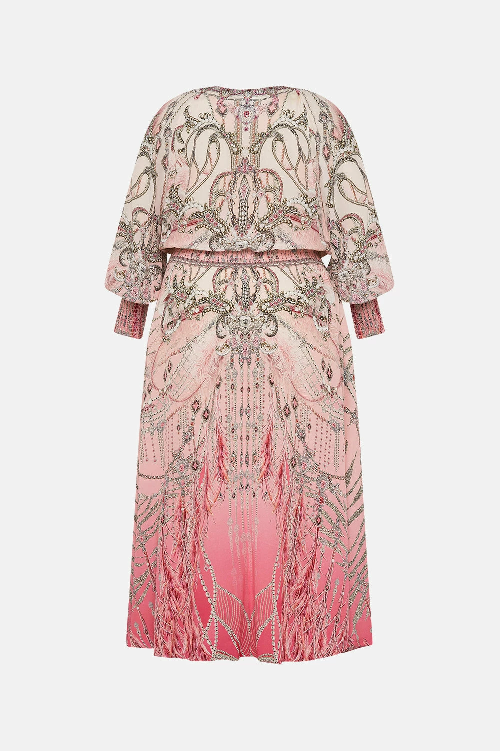 DRESS WITH SHIRRED WAIST AND CUFF STARSHIP SISTAS 8 DRESS WITH SHIRRED WAIST AND CUFF STARSHIP SISTAS - Image 8