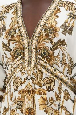 WAIST TIE LONG KAFTAN ROAD TO RICHESSE 11 WAIST TIE LONG KAFTAN ROAD TO RICHESSE -clothing shop CAMILLA 00023424 WAIST TIE LONG KAFTAN ROAD TO RICHESSE 5