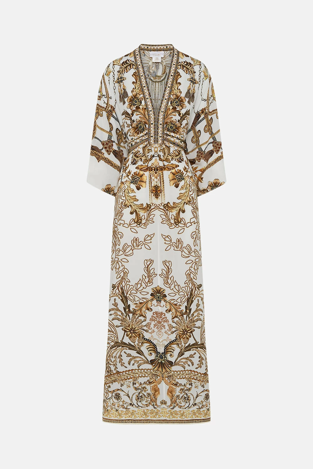 WAIST TIE LONG KAFTAN ROAD TO RICHESSE 3 WAIST TIE LONG KAFTAN ROAD TO RICHESSE - Image 3