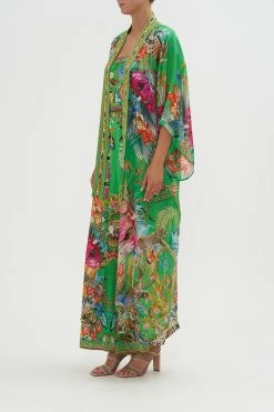 KIMONO LAYER WITH COLLAR CURIOUS AND CURIOUSER -clothing shop CAMILLA 00023431 KIMONO LAYER WITH COLLAR CURIOUS AND CURIOUSER 2