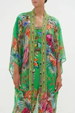 KIMONO LAYER WITH COLLAR CURIOUS AND CURIOUSER -clothing shop CAMILLA 00023431 KIMONO LAYER WITH COLLAR CURIOUS AND CURIOUSER 4