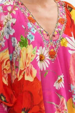 SHIRRED CUFF BLOUSE RAINBOW BODY -clothing shop CAMILLA 00023442 SHIRRED CUFF BLOUSE RAINBOW BODY 5