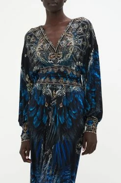 BELTED JERSEY DRESS GROUND CONTROL -clothing shop CAMILLA 00023448 BELTED JERSEY DRESS GROUND CONTROL 4