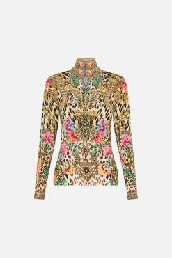 JERSEY TURTLENECK QUEEN ATLANTIS -clothing shop CAMILLA 00023454 JERSEY TURTLENECK QUEEN ATLANTIS GHOST