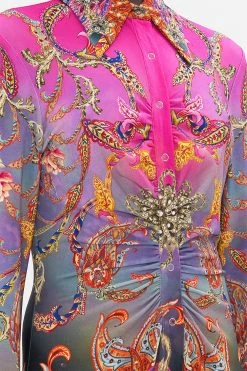 JERSEY MIDI SHIRT DRESS WHAT LIES BENEATH 11 JERSEY MIDI SHIRT DRESS WHAT LIES BENEATH -clothing shop CAMILLA 00023460 JERSEY MIDI SHIRT DRESS WHAT LIES BENEATH 5