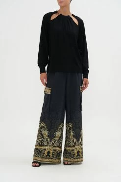 CHAIN DETAIL CUT OUT JUMPER ROLE CALL