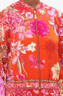 BOMBER JACKET SECRET GARDEN -clothing shop CAMILLA 00023512 BOMBER JACKET SECRET GARDEN 5