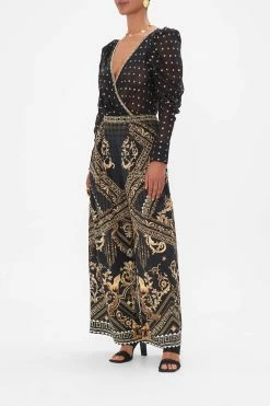 PUFF SLEEVE BODY SUIT DUOMO DYNASTY -clothing shop CAMILLA 00023524 DUOMODYNASTY PUFFSLEEVEBODYSUIT 2