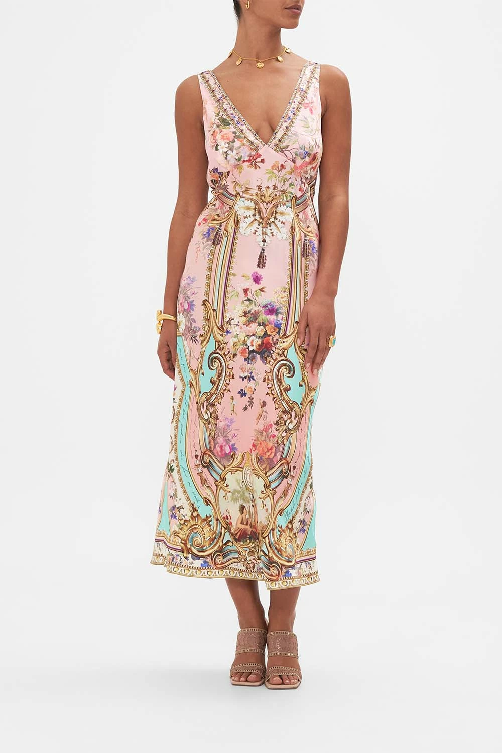 V-NECK SLIP DRESS LETTERS FROM THE PINK ROOM 1 V-NECK SLIP DRESS LETTERS FROM THE PINK ROOM