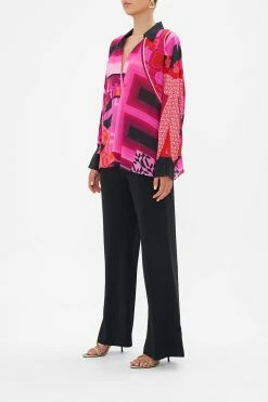 WING COLLAR BLOUSE CIAO PALAZZO -clothing shop CAMILLA 00023573 CIAOPALAZZO WINGCOLLARBLOUSE 2